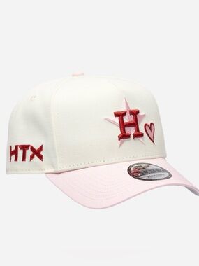 💓 NEW ERA HOUSTON ASTROS 9FORTY SNAPBACK HAT VDAY ❤️